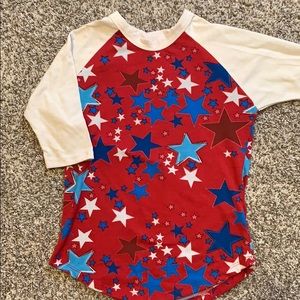 LuLaRoe Sloan shirt.  Unisex